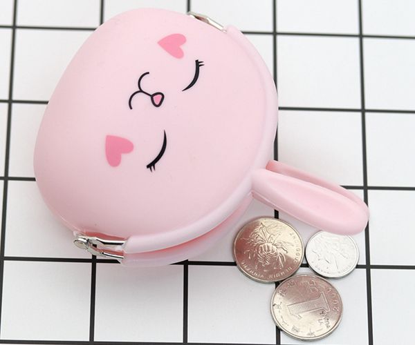 硅膠家用鑰匙包，卡通鑰匙包，女士硅膠鑰匙包